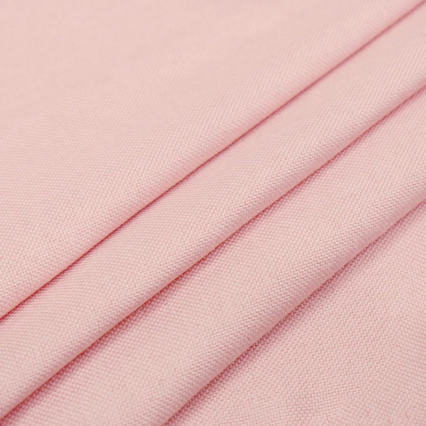 Small Tiers 1 Piece Faux Linen Textured Pink Kitchen Short Small Mini Window Curtains Valance 16 inches Length Privacy Home Decor Classic Cafe Basement Living Room/Bedroom 52W by 16L Rod Pocket