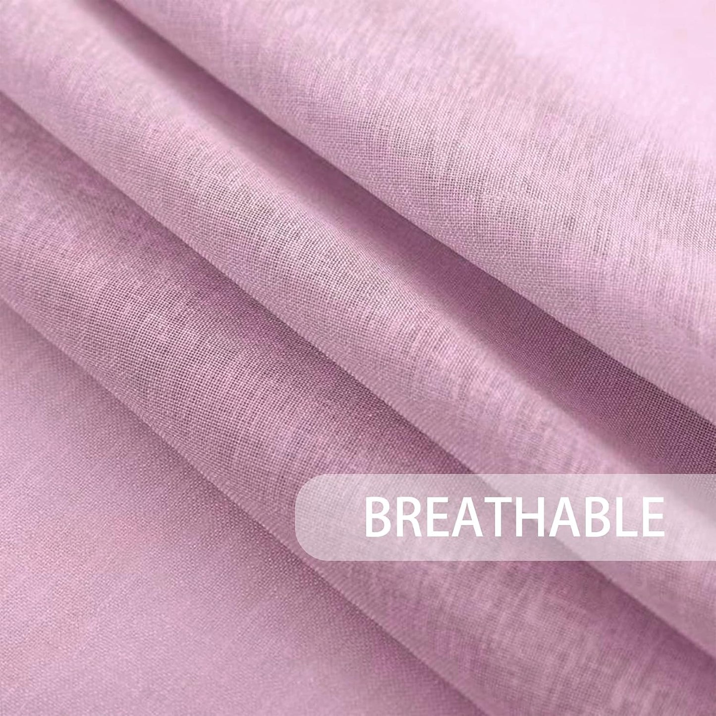 UPOPO Pink Valance 15 inches Long Sheer Curtain Valance Living Room Bedroom Kitchen Voile Transparent Light Filtering Valance Curtain Small Short Door Window Treatment 2 Panels Rod Pocket
