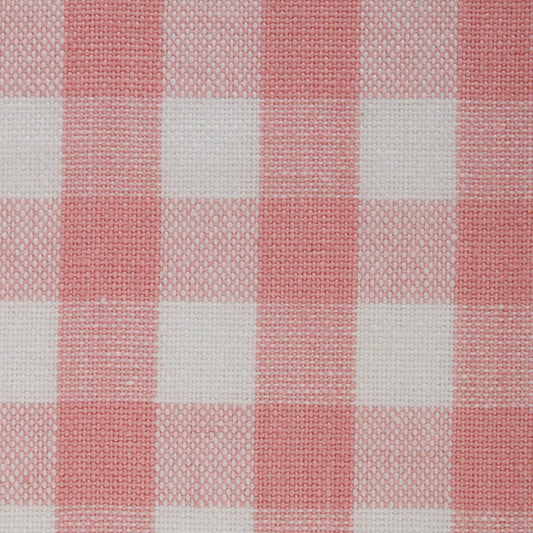 DII Gingham Check Tabletop Collection, Pink, Placemat Set