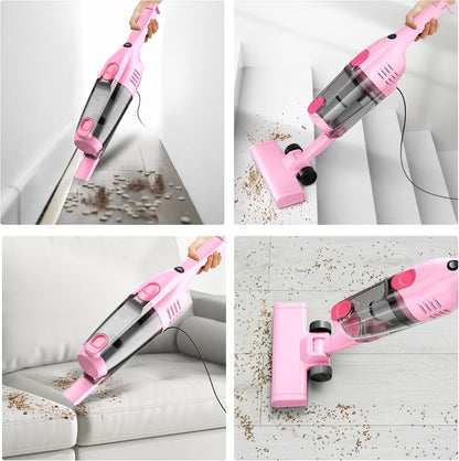 Vazone R6X Corded Stick Vacuum Cleaners for Home, 20Kpa Powerful Suction Stick Vacuum with 16Ft Cord, 2 in 1 Lightweight Handheld Vacuum Cleaner for Hardwood Floor Pet Hair