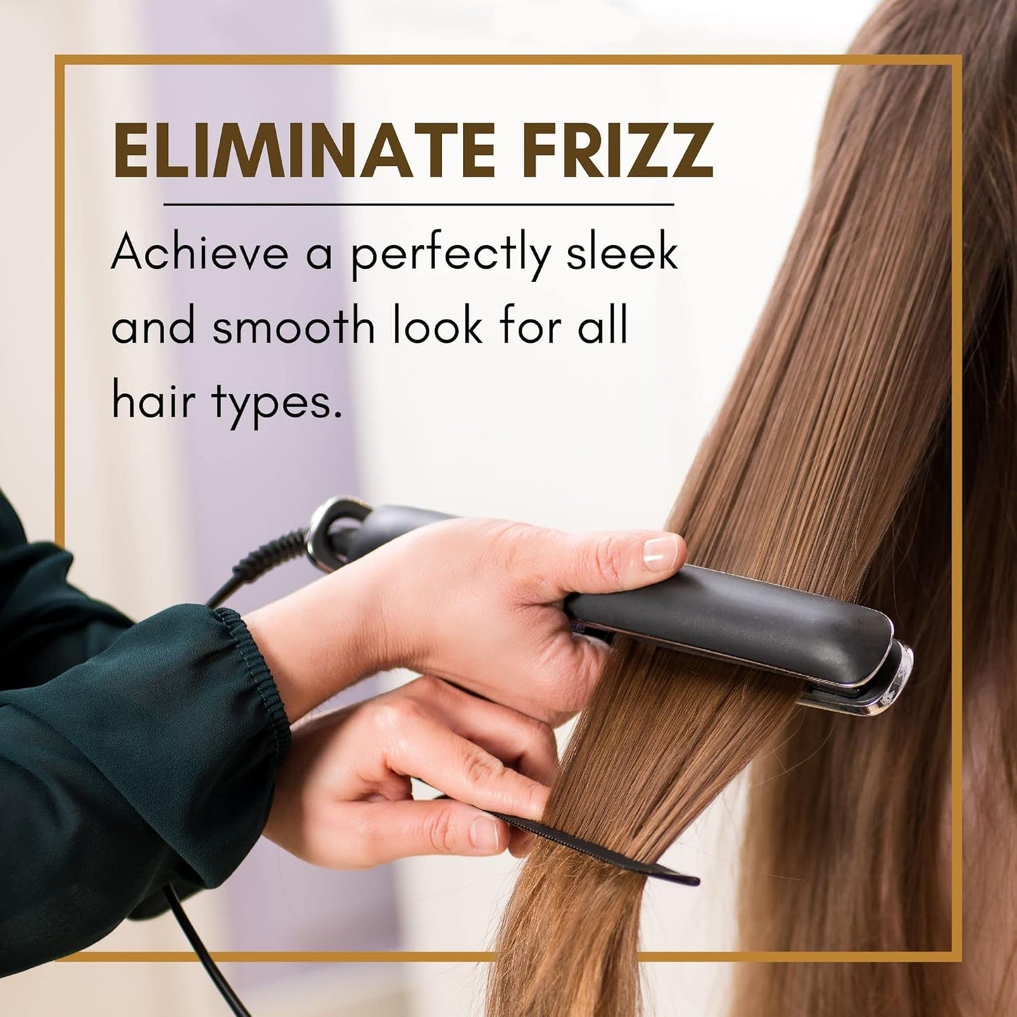 Paul Brown Hawaii Flat Iron| Silky, Smooth Professional-Quality Styles (1.25-inch, EOS Pink)