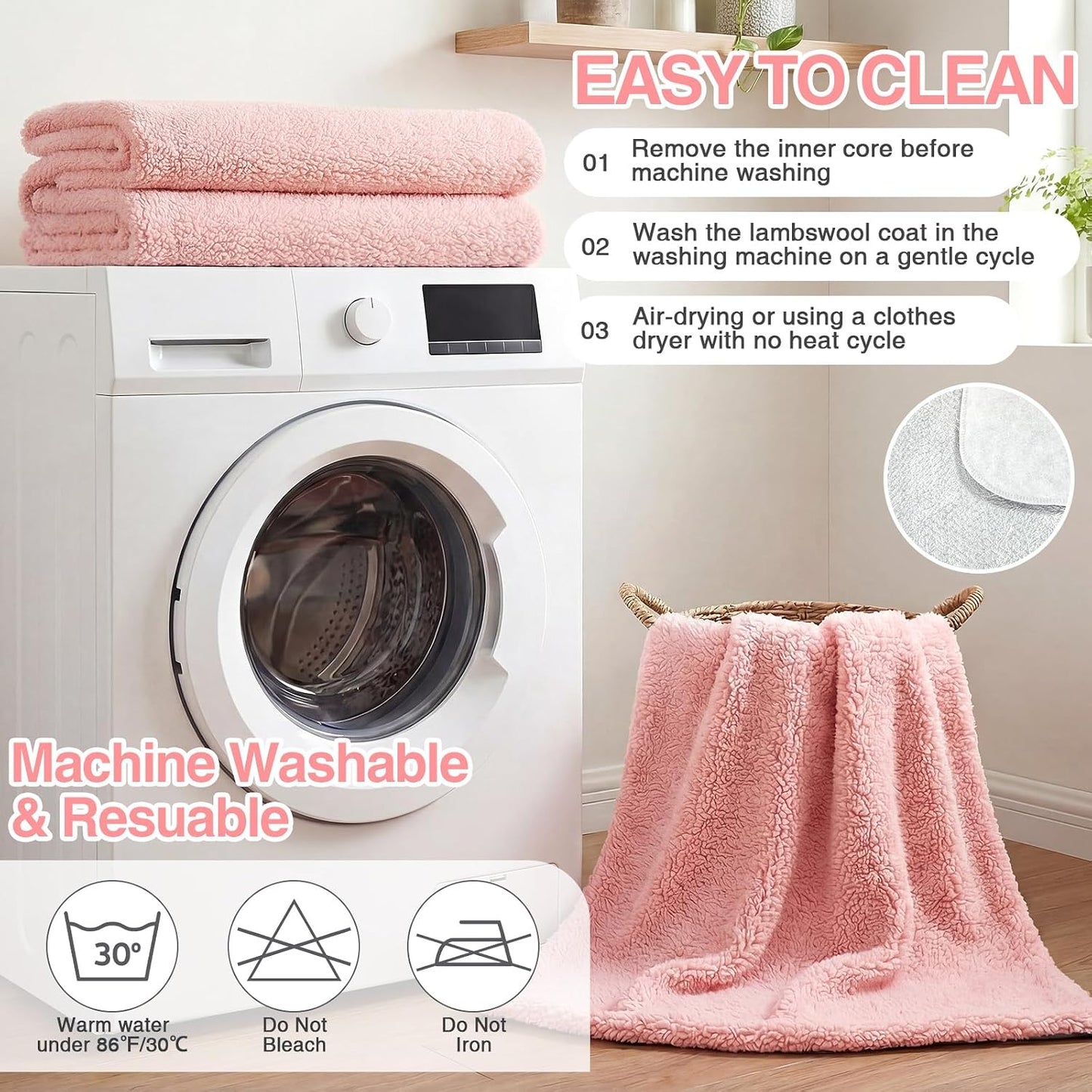 Large Self Heating Cat Dog Pad Mat 59''x27.5'' Non Electric Jumbo Washable Heated Thermal Sleeping Blankets for Adult Pet Bed Gifts Safe Use Indoor Outdoor Camping Furniture