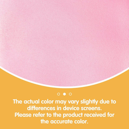 BRILLMAX 6 Pack Pink Round Tablecloths 70 Inch for 30“-48” Tables - 150 GSM Polyester Fabric, Standard Drop, Water, Stain & Wrinkle Resistant Cloth Cover for Wedding Reception Banquet Dining Party