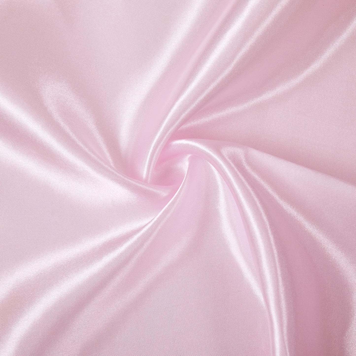 12 Pack Light Pink Table Runner 12x108 Inches Long, Satin Silk-Like Smooth Table Decor for Wedding Prom Event Party