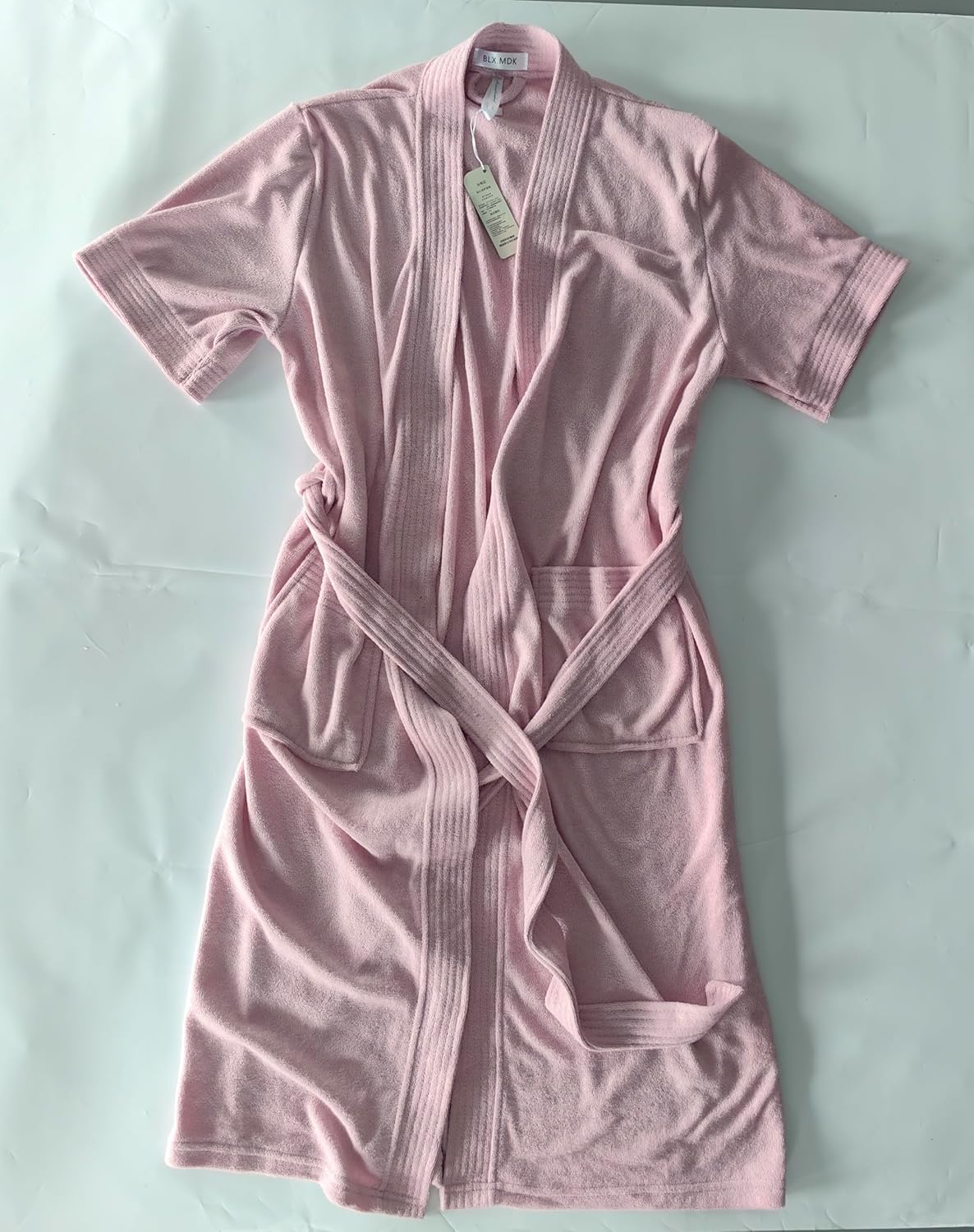 Women's Short Sleeve Terry Bathrobe