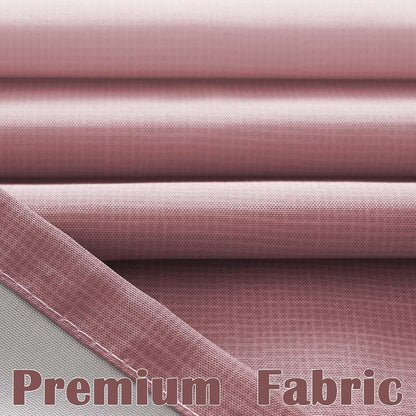 jinchan Ombre Dusty Pink Striped Shower Curtain Waterproof Fabric Shower Curtain for Bathroom Gradual Color Minimalist Design Modern with 12 Hooks 70x72 Inches