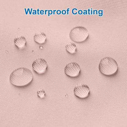Amazer Blush Pink Shower Liner Cloth Waterproof, Soft Blush Pink Shower Curtain Liner Fabric with Weighted Stones, Washable Shower Curtain and Liner 2-in-1, 12 Grommet Holes, 72 x 72 Inches