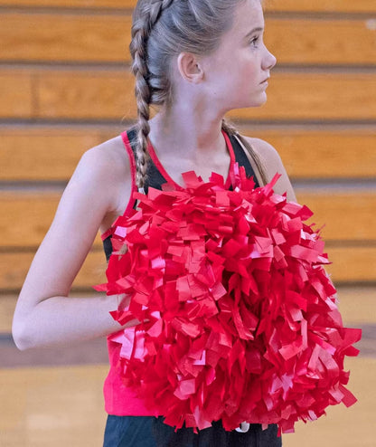 chassé Plastic Instock Cheerleading Pom Pink
