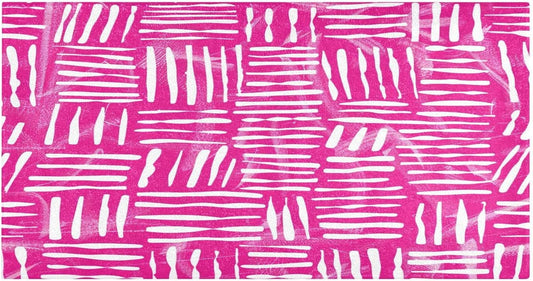 Bath Mat, Soft Absorbent Non Slip Bath Rug, Abstract Pink Stripe Bath Mats for Bathroom, Living Room Bedroom Home Mat Floor, Dry Quickly, Machine Washable 20 x 39 Inch