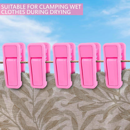 20Pcs Baby Hanger Clips for Baby Clothes - Baby Hangers Clips Pink Clothes Pins Kids Hangers Clips for Hanging Clothes Hanger Clips for Velvet Hangers - Plastic Clips Pink Clips for Hangers Pant Clips
