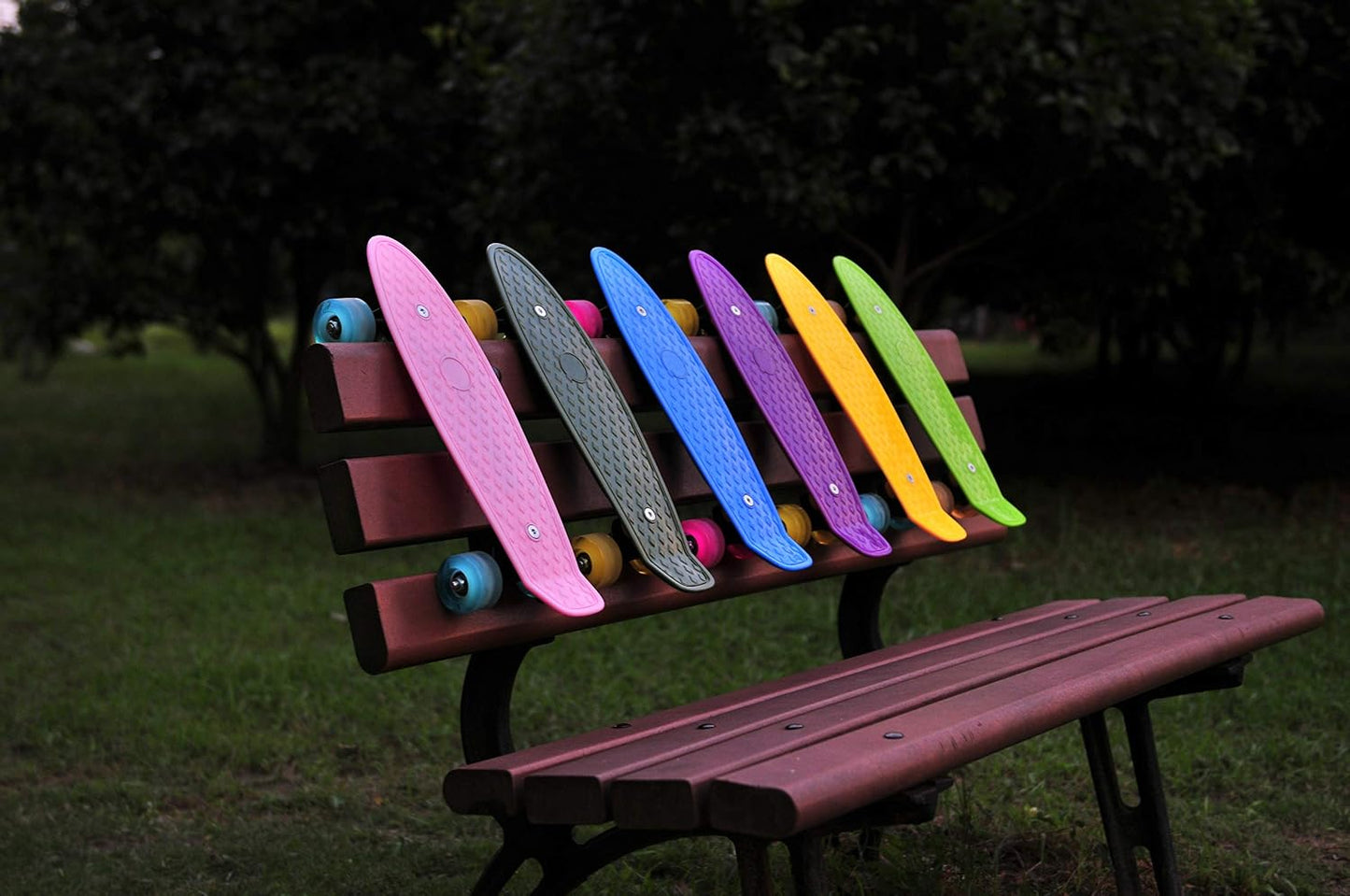17inchX5inch Completed Skateboard Mini Cruiser Board with High Bounce PU Wheel