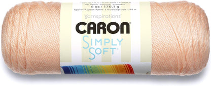 Simply Soft Yarn -Light Country Peach