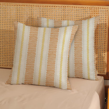 Pink Sage Green Pillow Covers 18x18 Inch 2 Pcs Boho Preppy Polka Dots Striped Decor Throw Pillows Modern Geometric Outdoor Farmhouse Decoration Pillowcase Linen Cushion Cover for Couch Sofa