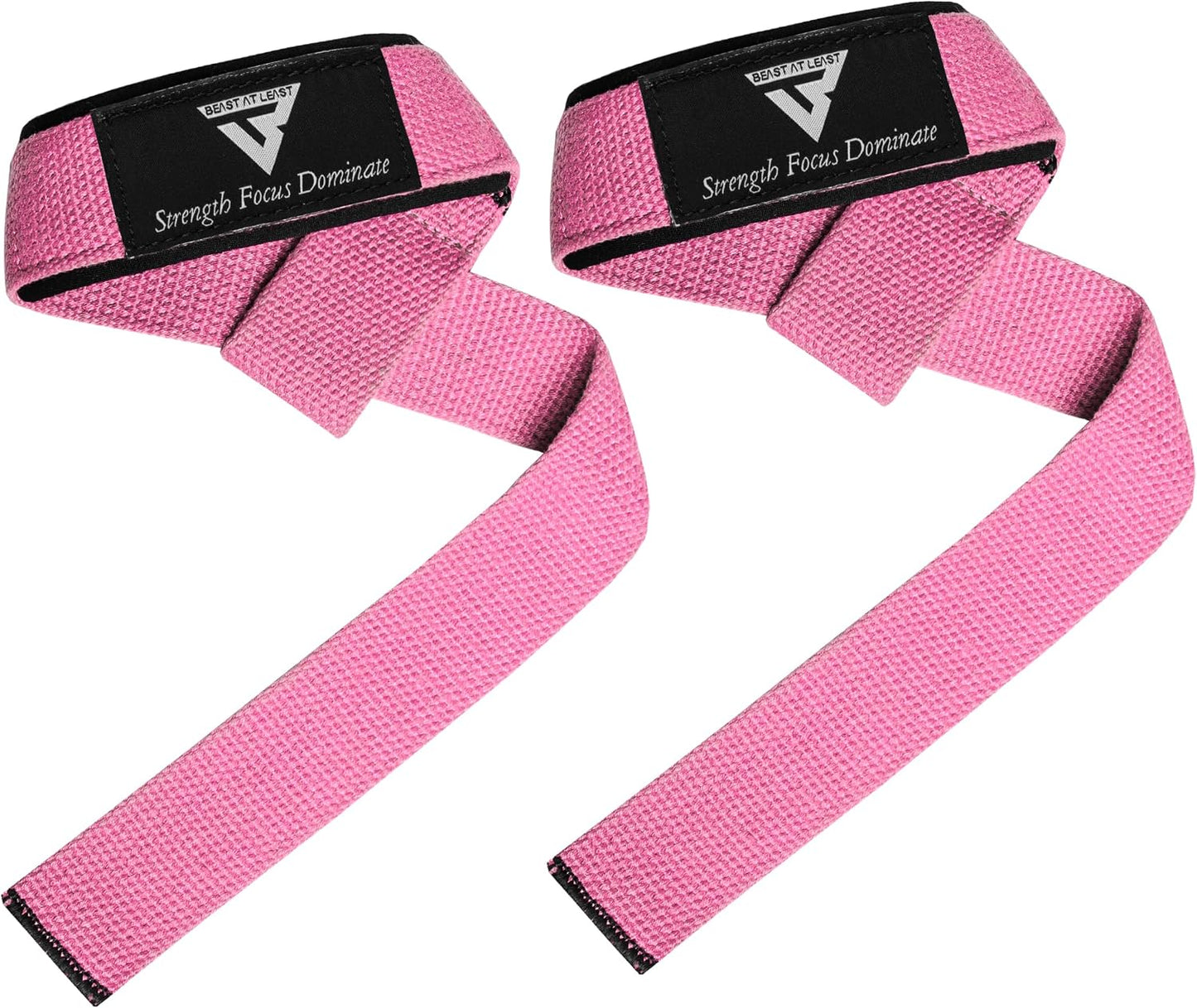 Weight Lifting Straps,Powerlifting Deadlifting, Anti Slip 60CM Hand Bar Grip, 5MM Neoprene Wrist Support, Heavy Duty Weightlifting Bodybuilding Workout