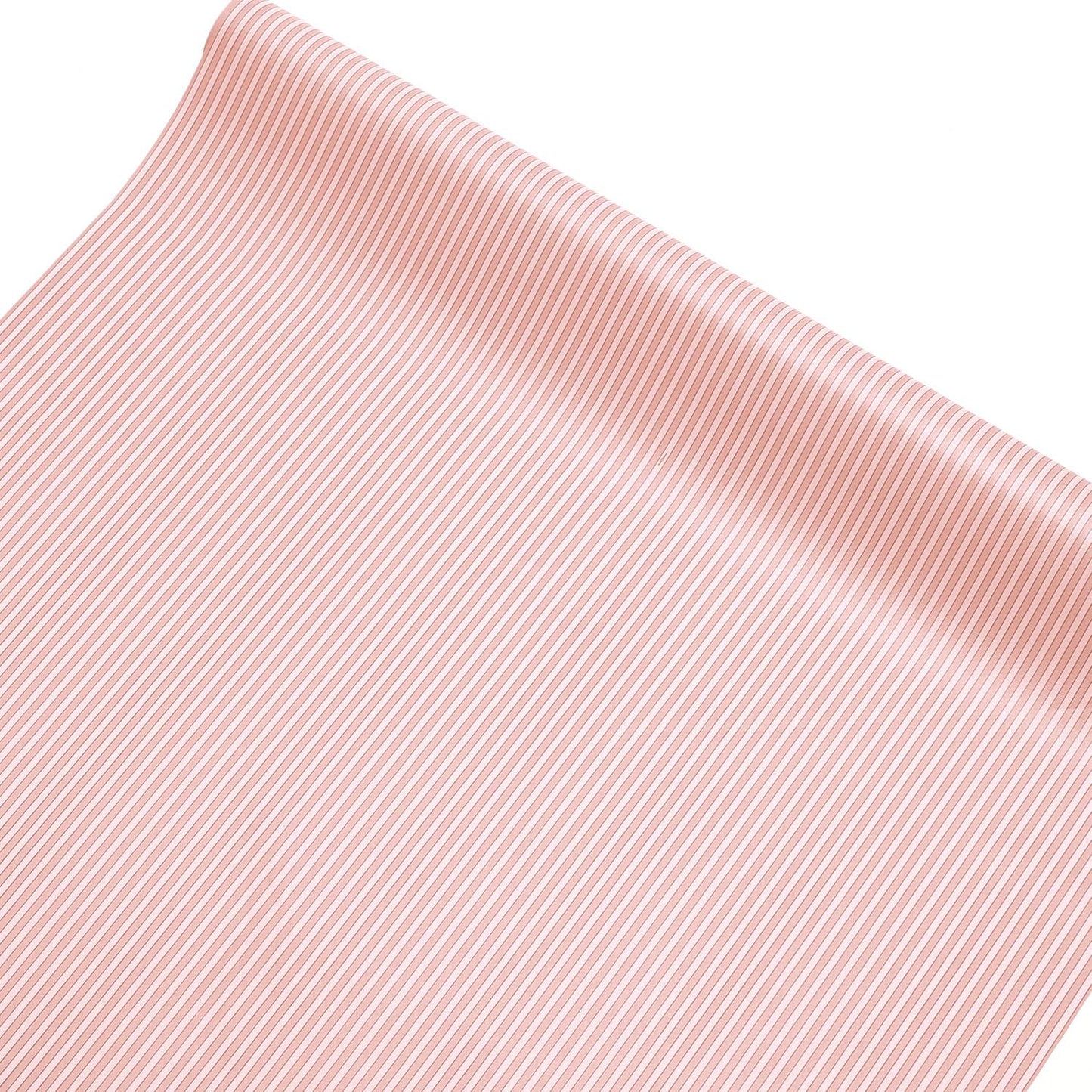 Peel and Stick Pink and White Striped Contact Paper Wallpaper Self Adhesive Stripe Wall Paper Shelf Liner for Kitchen Cabinets Dresser Drawer Furniture Decal Drawer Liner Adhesive for Nursery