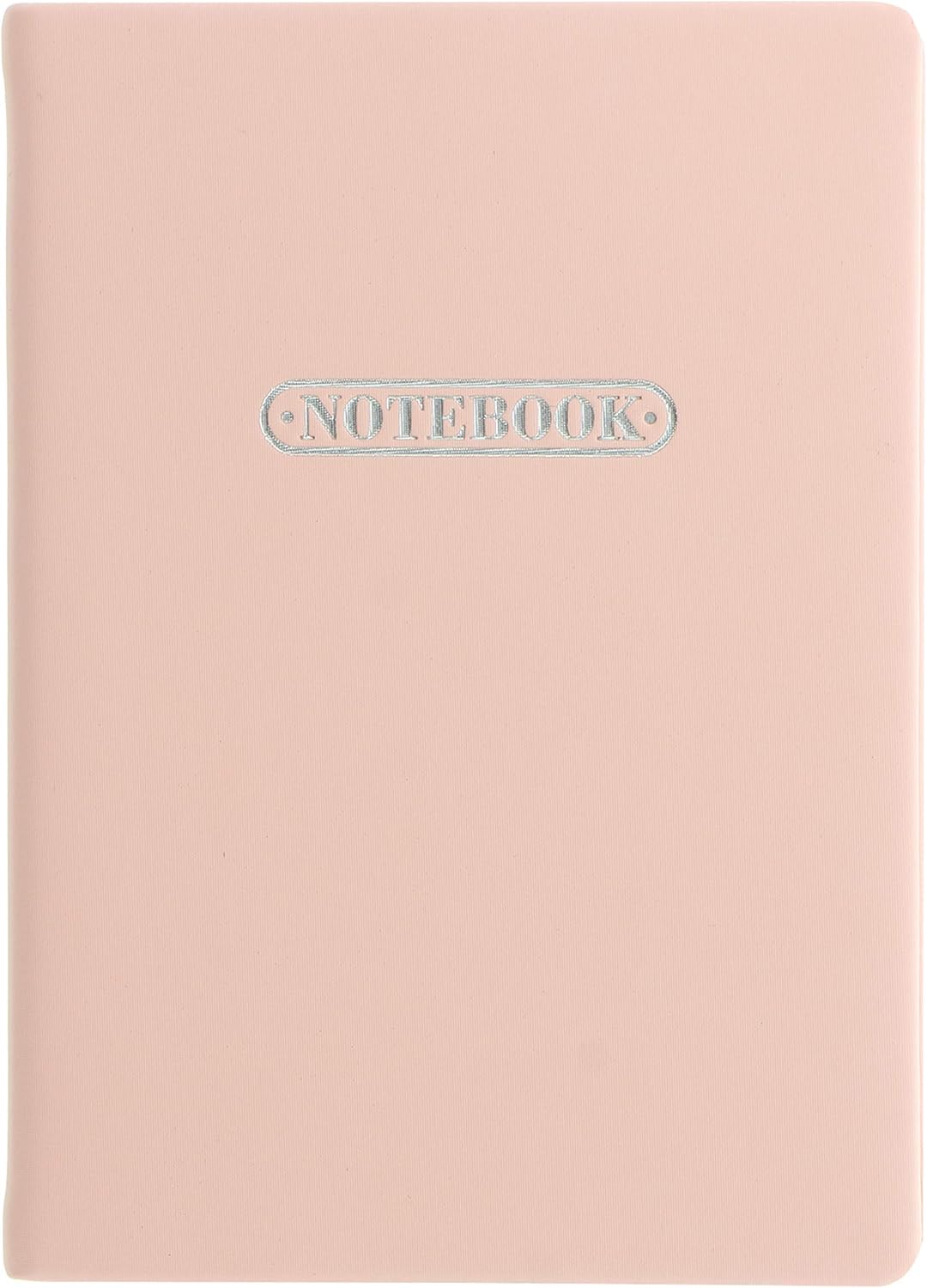 Letts Pastel A6 Notebook, White Paper, 192 Pages, 5.75 x 4.125 x 0.375 Inches, Peach (B090093)