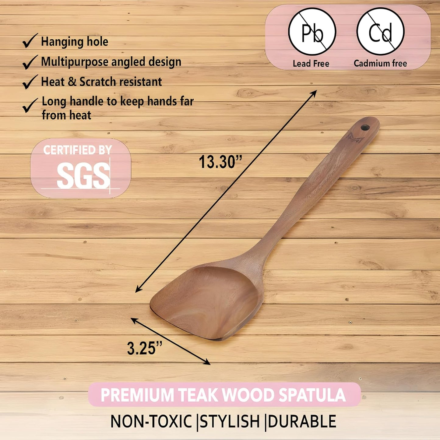 11" Square Ceramic Nonstick Frying Pan with Lid & Steamer Basket – Deep Saute Pan Skillet, PFAS-Free Non Toxic Cast Aluminum, Induction Compatible, Dishwasher Safe, Pink