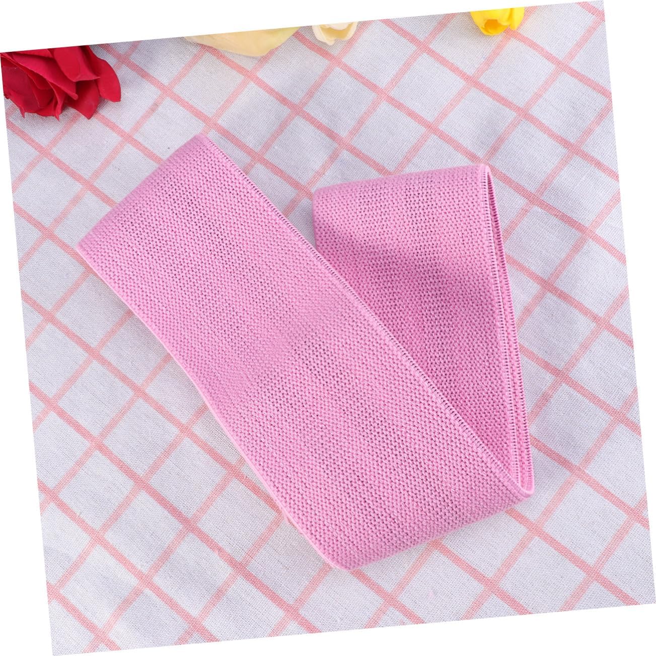 Totority Pink Women S Hip Resistance Bands for Booty Building Elastic Non-Slip Tension Bands for Leg Exercises Squats Hip Thrusts and Glute Activation Workouts