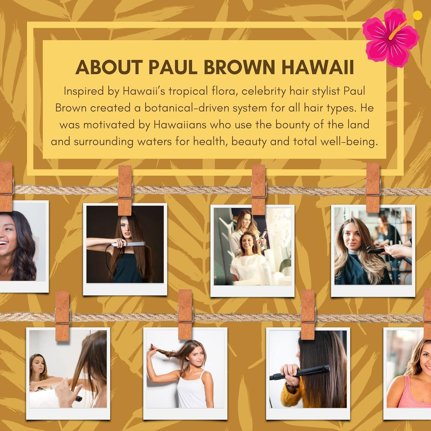 Paul Brown Hawaii Flat Iron| Silky, Smooth Professional-Quality Styles (1.25-inch, EOS Pink)