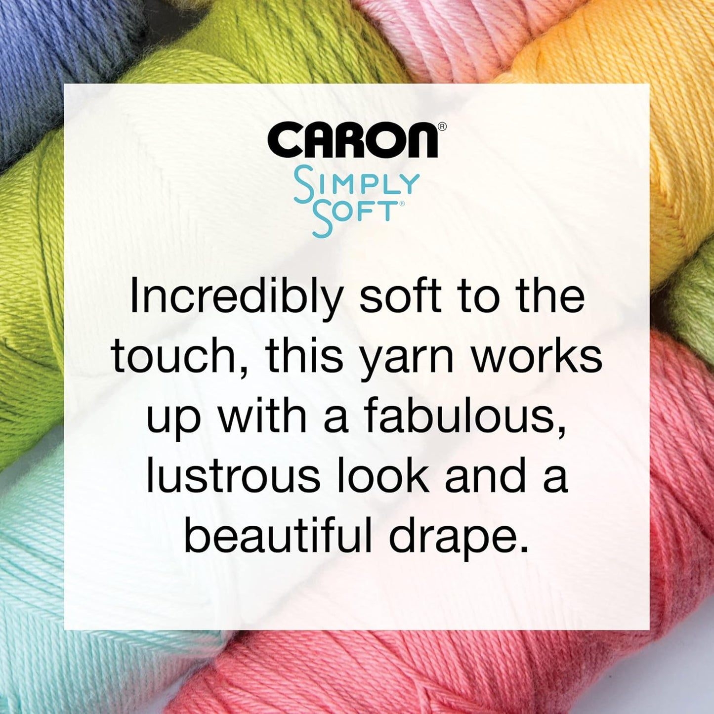 Caron Simply Soft Peach Yarn - 3 Pack of 170.1g/6oz - 100% Acrylic - #4 Worsted (Medium) - 315 Yards - Knitting/Crochet