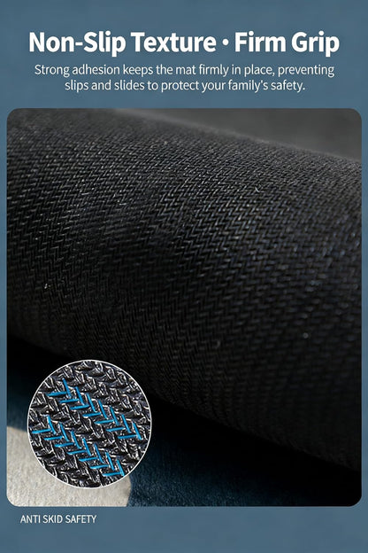 Squat Mat With Foot Position (32 * 14in) - Anti Slip Training Mat, Perfect for Leg & Abdominal Exercises, Squat Pads Activate Muscles, Prevent Injuries, Lightweight Portable for Home Gym