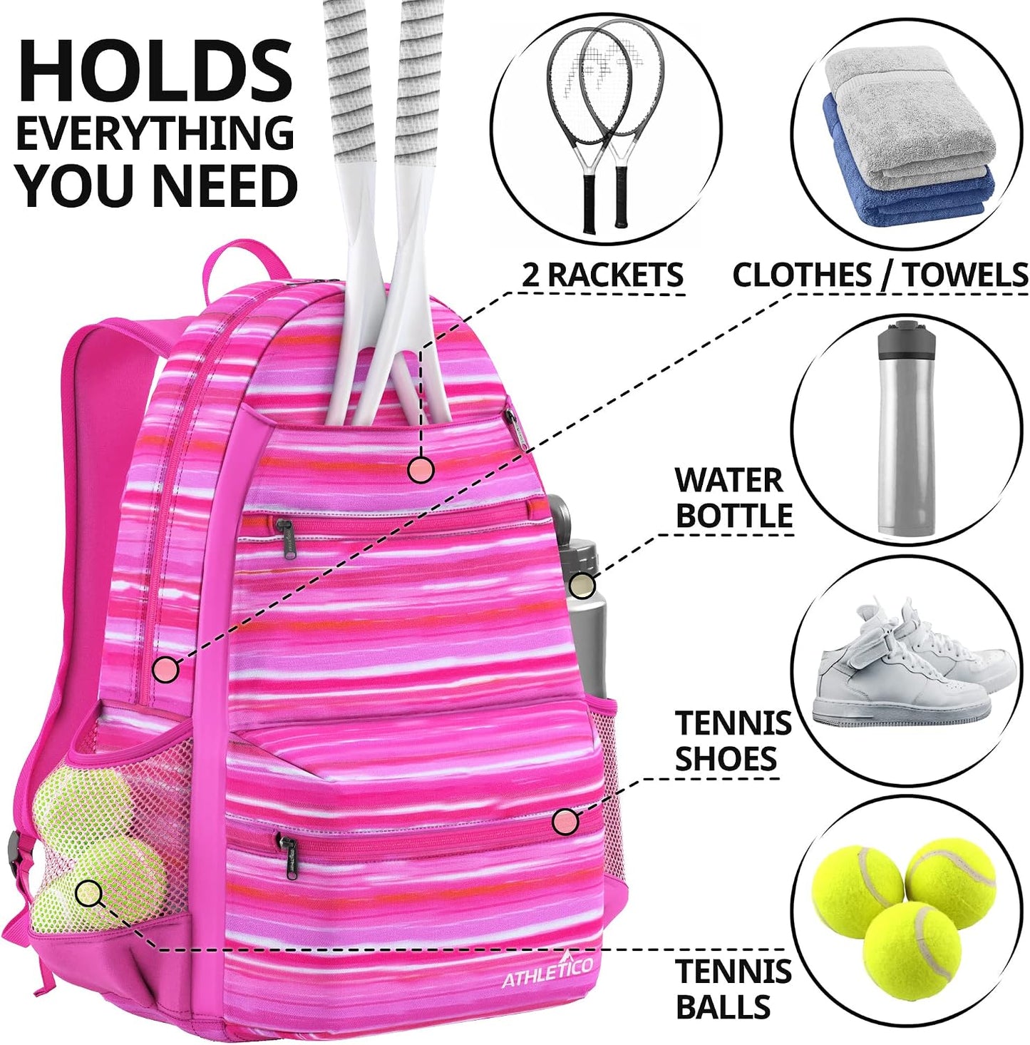 Athletico Athletico City Tennis Bag