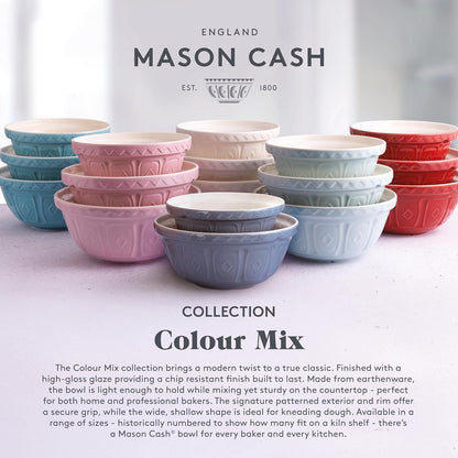 Mason Cash | Color Mix S18 Powder Pink Mixing Bowl - 2.85 Quart