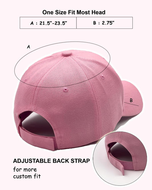 Utmost Structured Baseball Cap with Adjustable Closure - Performance Hat for Outdoor Activities