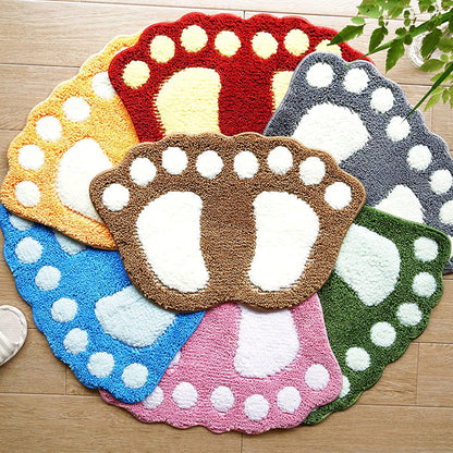 Bathroom Rugs Mats Water Absorbent Non-Slip Mat Used in Bathroom, Shower, Room, Etc.Soft Microfiber Bath Mat Machine Washable Bath Mat Bathroom Mat (Pink, 19x26'')