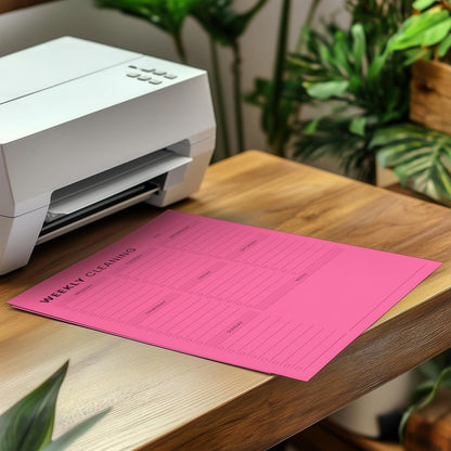 Neenah Astrobrights Color Paper, 8.5â€ x 11â€ , 24 lb/89 GSM, Pulsar Pink, 500 Sheets (21031)