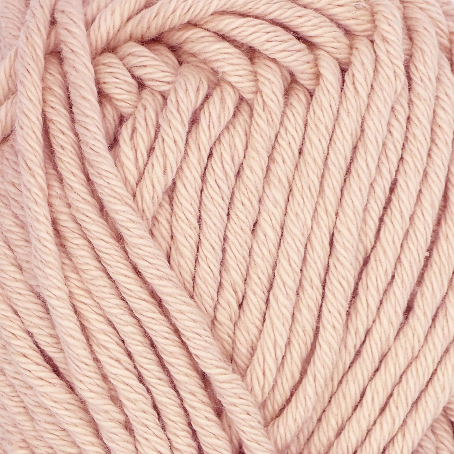 JubileeYarn Lacery Yarn - 100g/Skein Chunky Cotton - Blushed Peach - 4 Skeins