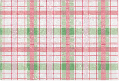 ALAZA Pink Checkered Grid Bath Mat for Bathroom Rugs Rectangle Carpet for Shower, Fluffy Absorbent & Machine Washable