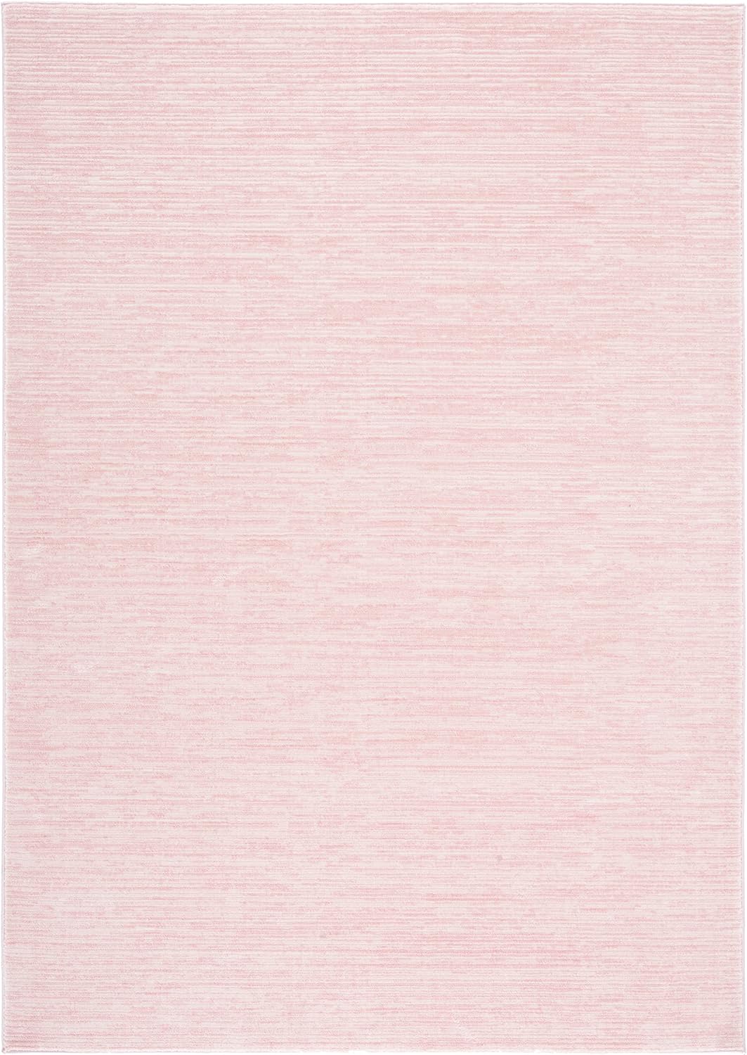SAFAVIEH Area Rug 4x6 - Vision Collection - Pink, Modern Ombre Design, Non-Shedding & Easy to Clean, Ideal for Living Room, Bedroom, Dining Space (VSN606U)