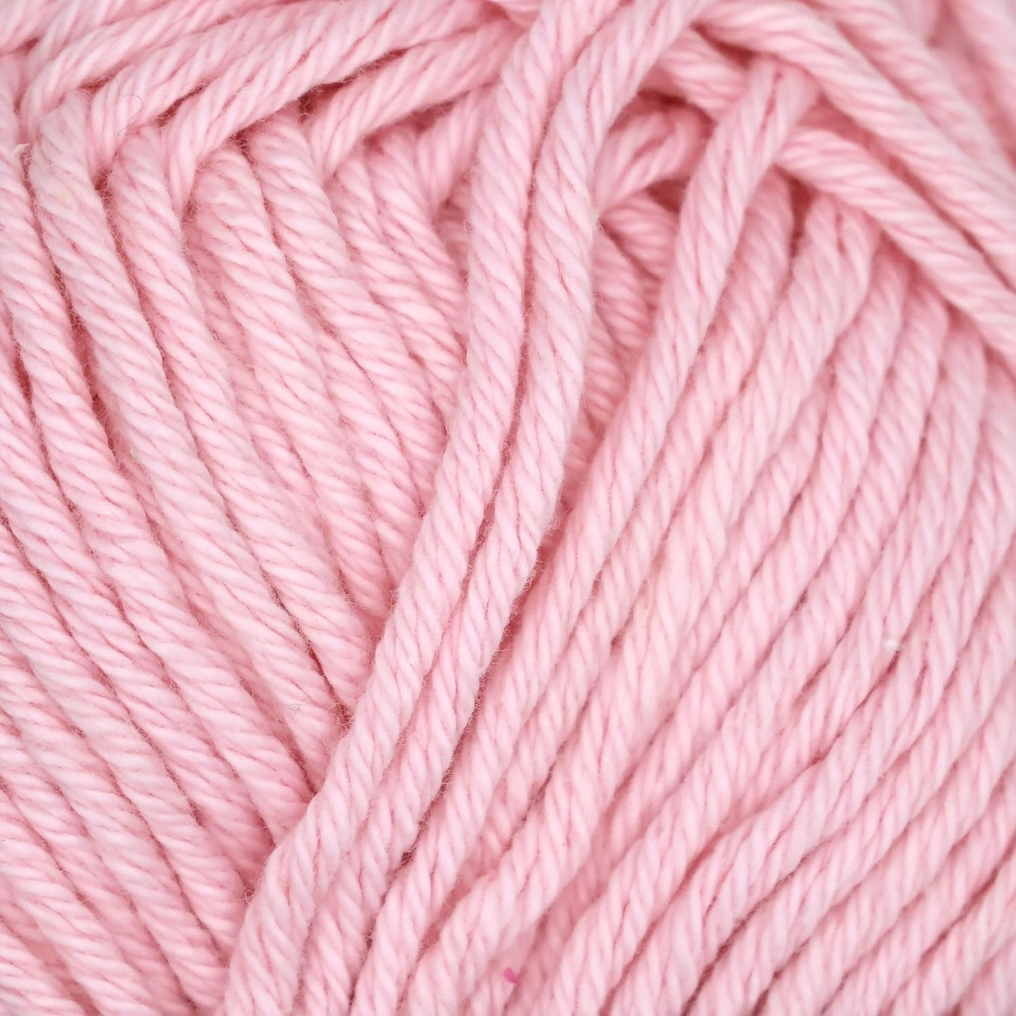 JubileeYarn Dainty Light Yarn - 100g/Skein Worsted Cotton - Primrose Pink - 2 Skeins