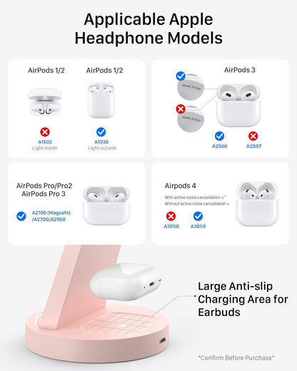 Anlmz 3 in 1 Charging Station - for Apple Multiple Devices