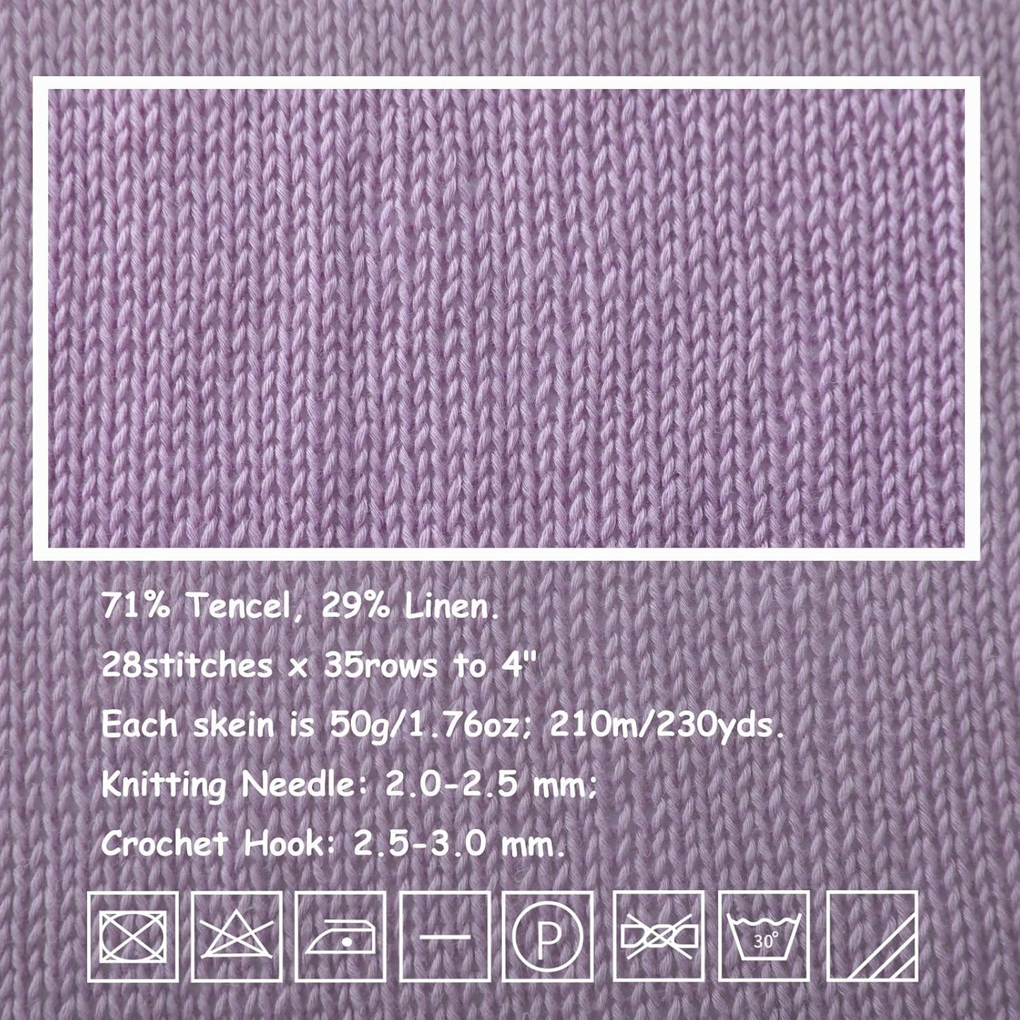 Linen rayon lyocell blend yarn, superfine fingering weight (1), 150g/5.29oz (3 strands, 50g/230yds per strand)- 12 Coral Pink