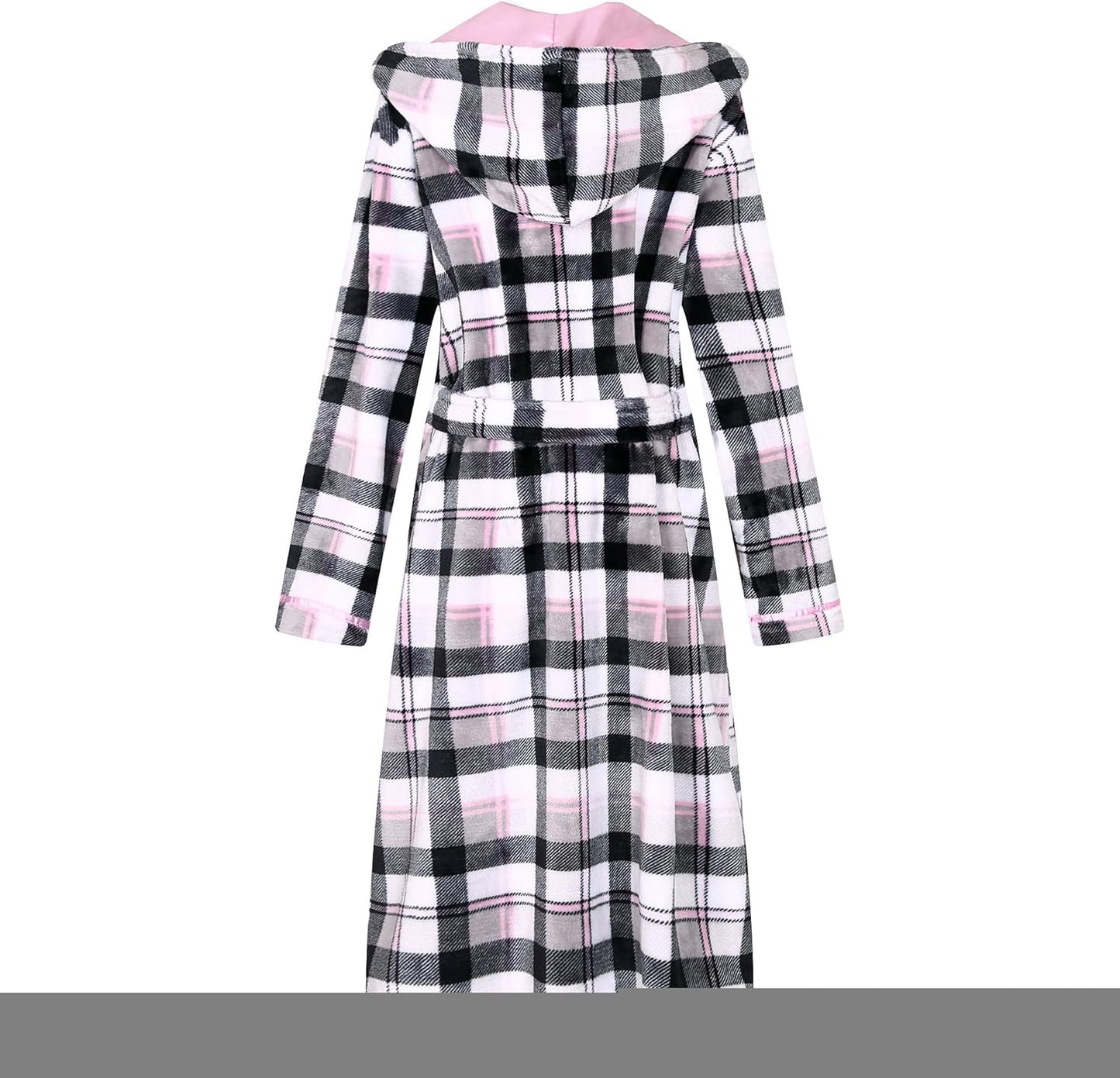 Richie House Women's Plush Soft Warm Fleece Bathrobe Robe RH1591