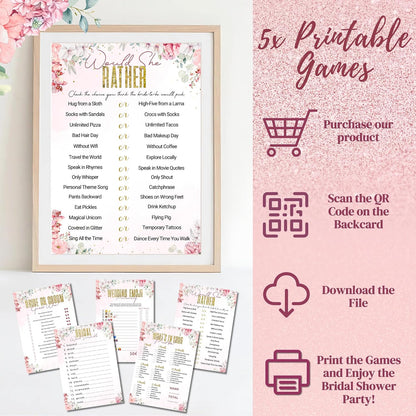 189 Pc Rose Gold Bridal Shower Decorations Kit – Bachelorette Party Set | Oxford-cloth backdrop, balloon arch, Bride-to-Be sash/veil/tiara, 12 photo props, foil balloons + printable games
