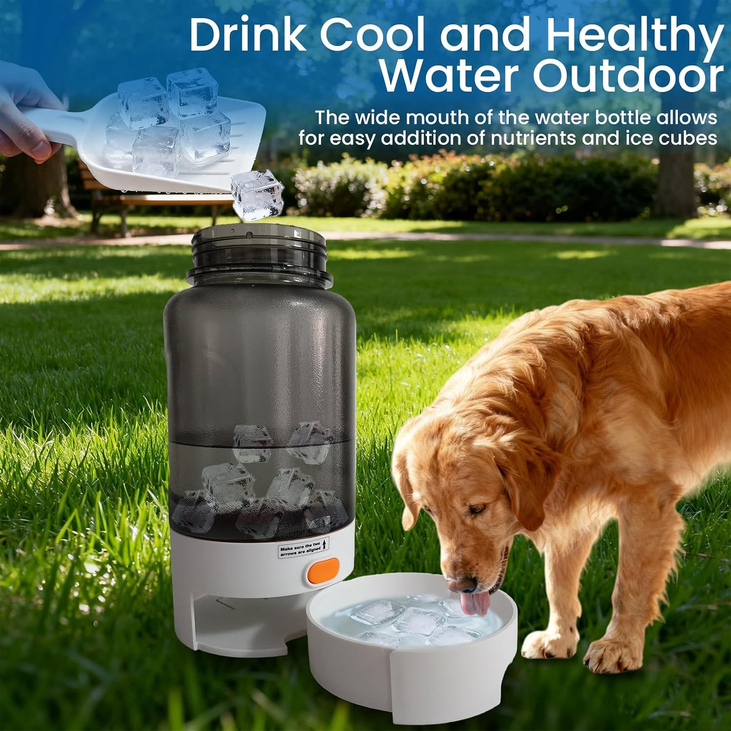 52oz PortableDog Water Bottle, Dog Travel Water Bottle for Camping Hiking Outdoor Walking (Pink)