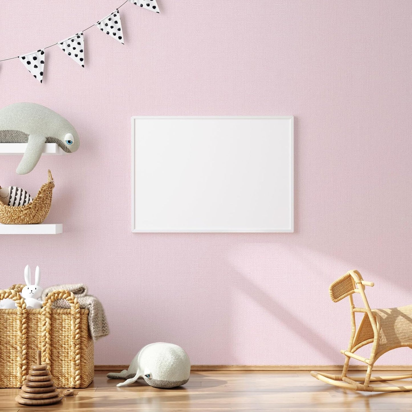 Sevalo Light Pink Peel and Stick Wallpaper Pink Contact Paper for Cabinets and Drawers Textured Embossed Self Adhesive Removable Wallpaper Bedroom Bathroom Waterproof Girls Kids Room 15.7inW 78.7L
