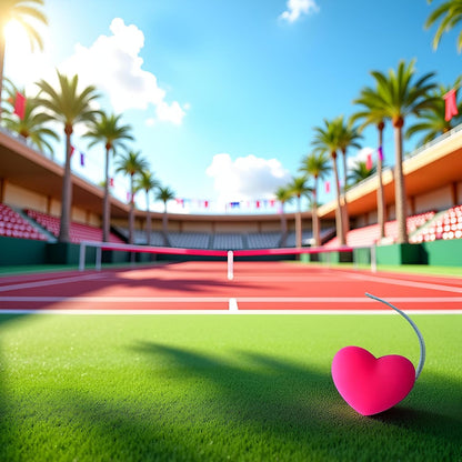 Jinshining Light Pink Hearts Shape The Heart Shape Tennis Racket Vibration Dampener Soft Silicon Racket Dampener Cartoon Shape Tennis Racquet Shock Absorbers Tennis Racket for Racquetball