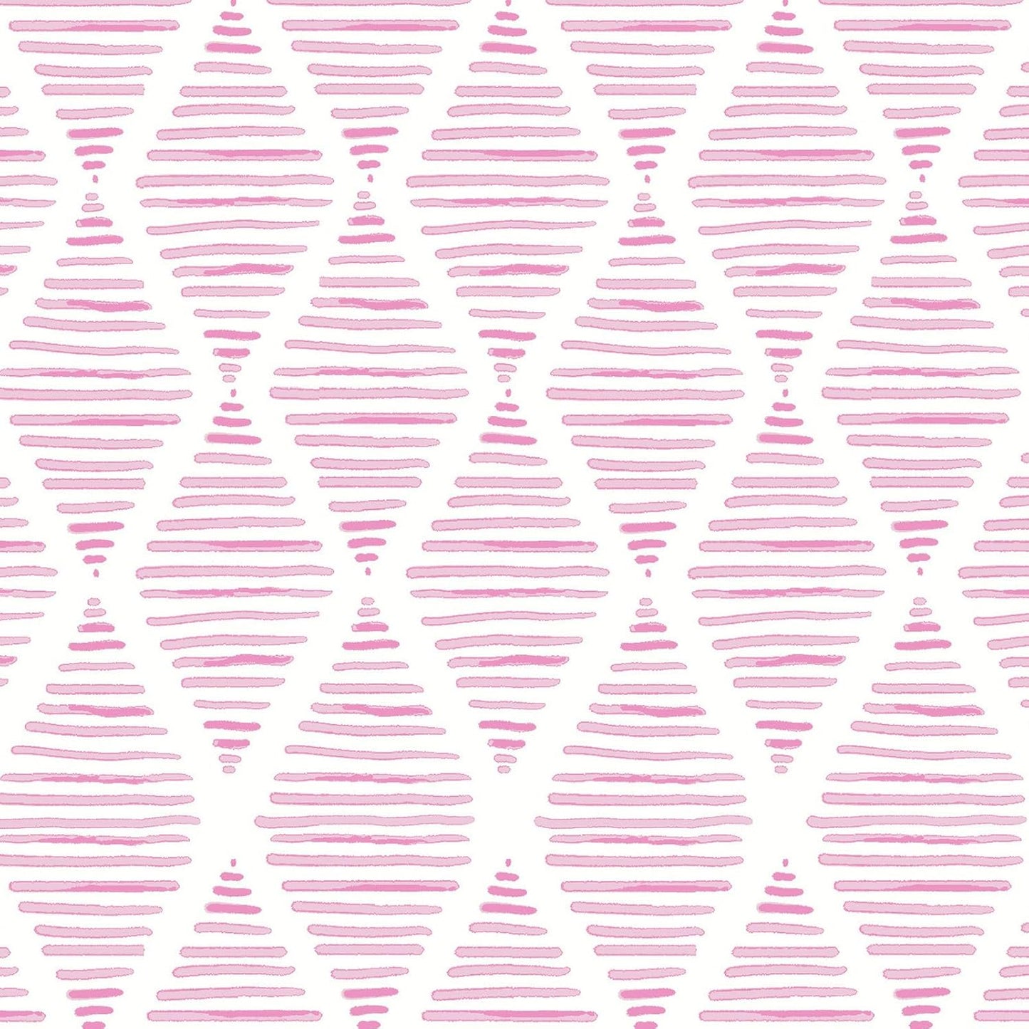 Modern White and Pink Peel and Stick Wallpaper 17.7"x120" Stripe Diamond Wallpaper Vinyl Waterproof Contact Paper Shelf Paper Drawer Liner Roll for Bedroom Living Room