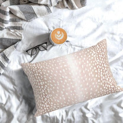Pink Sage Green Pillow Covers 18x18 Inch 2 Pcs Boho Preppy Polka Dots Striped Decor Throw Pillows Modern Geometric Outdoor Farmhouse Decoration Pillowcase Linen Cushion Cover for Couch Sofa