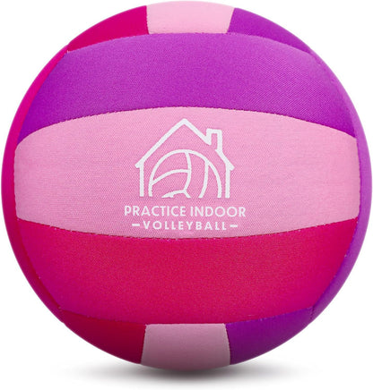Soft Indoor Volleyballs for Practicing Inside House and Yard, Safe and Silent Volleyball for Girls Boys Kids Youth Beginners Training Birthday Christmas Easter Gifts