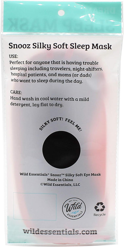Wild Essentials Snooz Silky Soft Sleep Mask - Georgia Peach