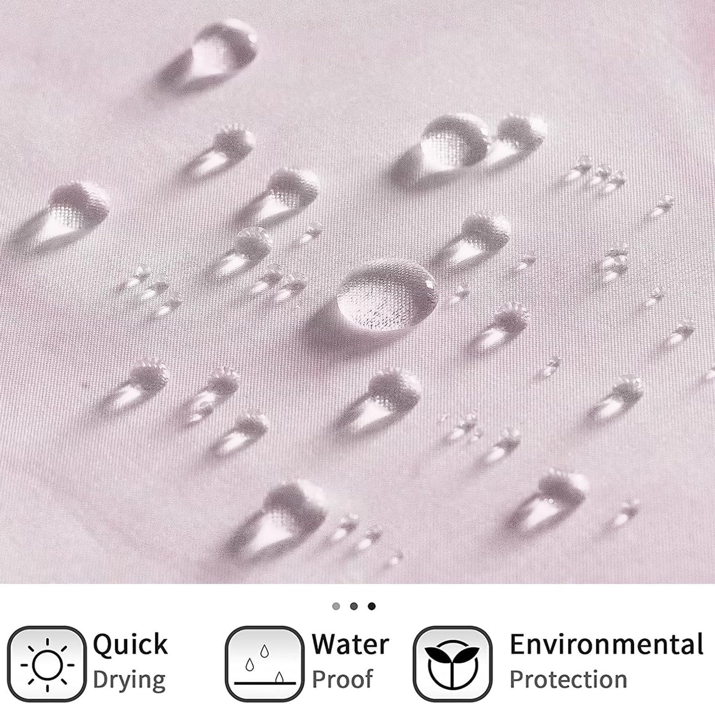 Pink Shower Window Curtains, Modern Abstract Marble Bathroom Window Curtain Small Short Bathroom Window Curtain Waterproof Fabric Machine Washable 8 PCS Hooks,40" Wx36 L