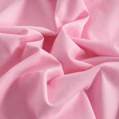 2 Pack Pure Cotton Pillow Case-100% Cotton Standard Pillowcases, Soft and Breathable Pillow Cases with Envelope Closure, 20x26 Inches, Pink