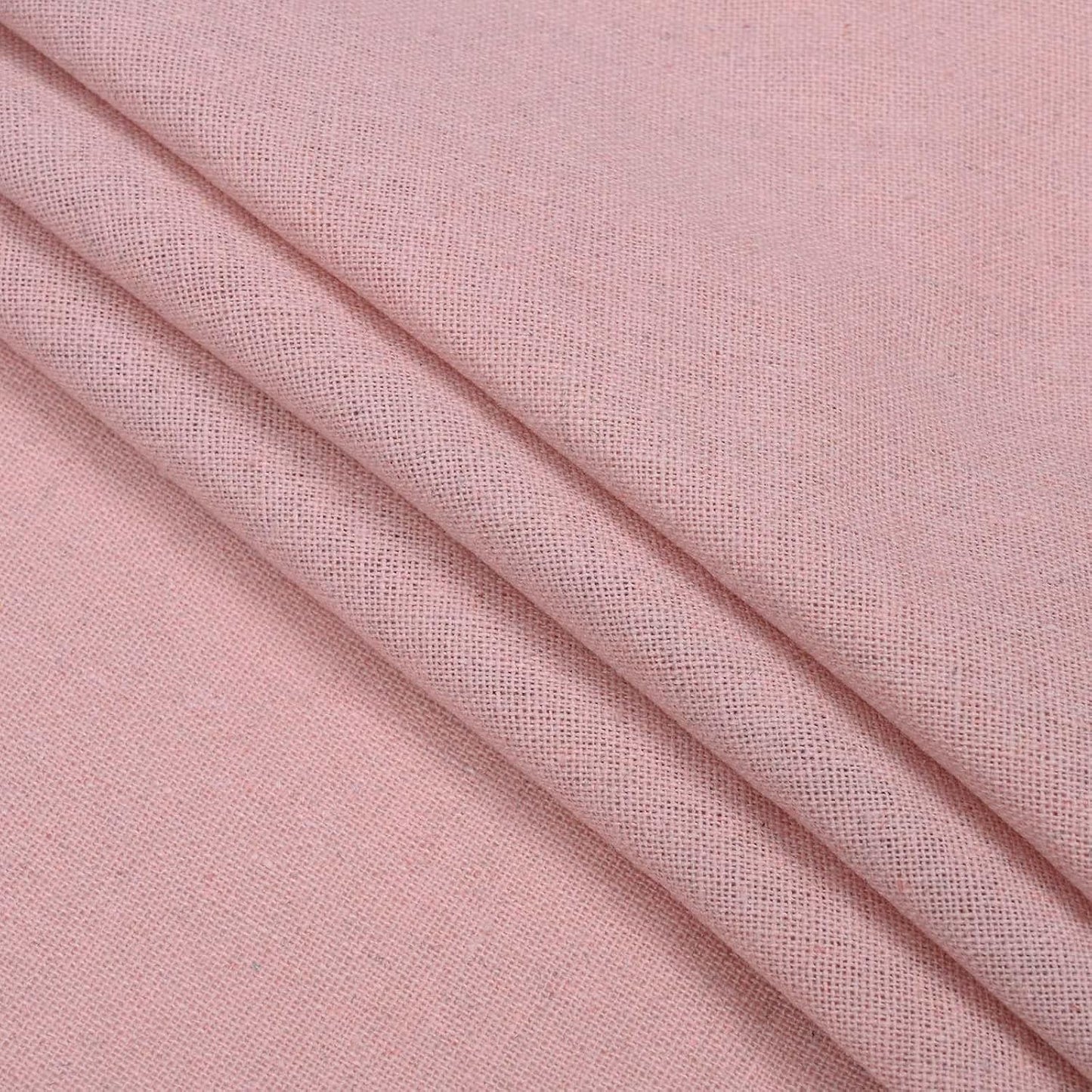 Likiyol Linen Valances for Windows Farmhouse Window Valances with Ruffle Rustic Country Light Filtering Kitchen Valance Curtains Rod Pocket Valance for Bathroom Cafe, Pink, 52" W X 18" L