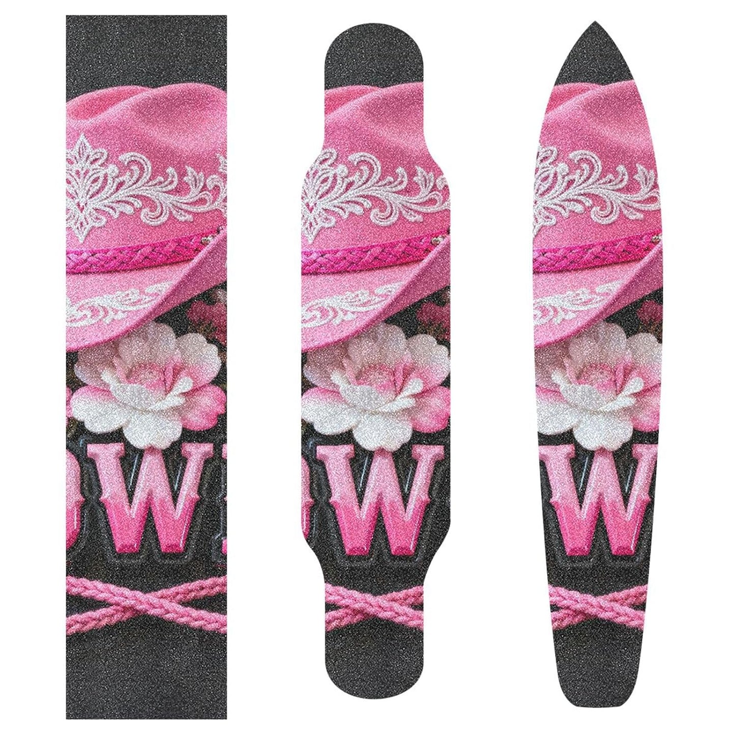 Valentine's Pink Jeans Grip Tape for Skateboards Anti Slip Scooter Grips Tape 33×9 Inch lija para patineta
