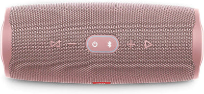JBL Charge 4 Waterproof Portable Bluetooth Speaker- Pink (Renewed)